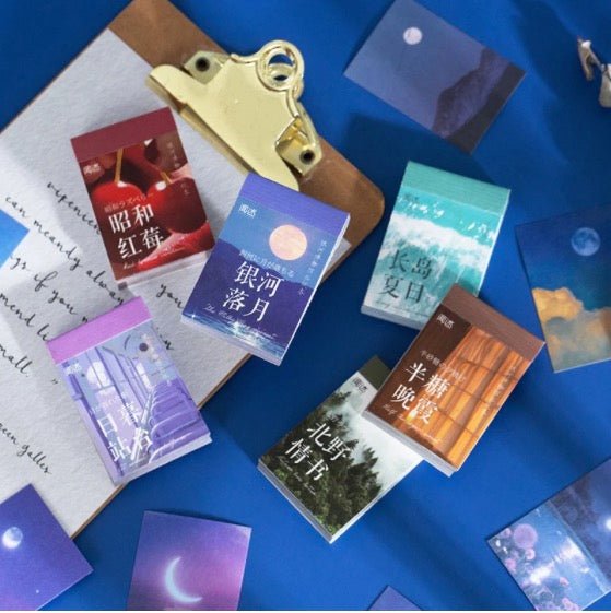 Aesthetic Color Themed Sticker Booklet - Obsession Designs Co.