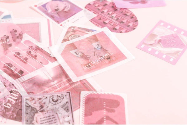 Aesthetic Color Themed Washi Deco Sticker Box Set - Obsession Designs Co.