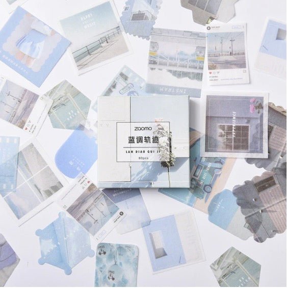 Aesthetic Color Themed Washi Deco Sticker Box Set - Obsession Designs Co.
