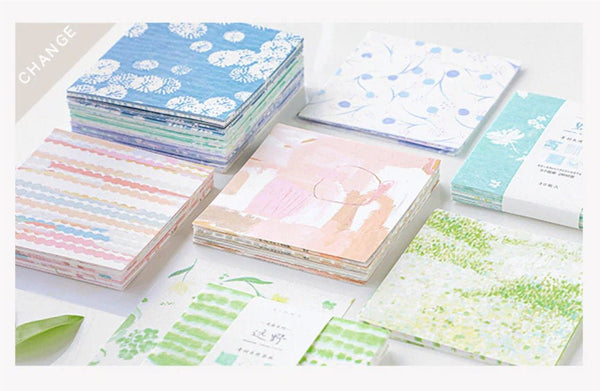 Aesthetic Fancy Textured Paper / Memo Pad/ Scrapbooking Paper - Obsession Designs Co.