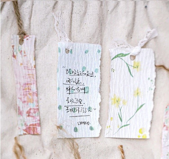 Aesthetic Fancy Textured Paper / Memo Pad/ Scrapbooking Paper - Obsession Designs Co.