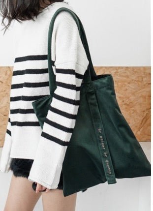 Aesthetic Soft Velvet Tote Bag - Obsession Designs Co.