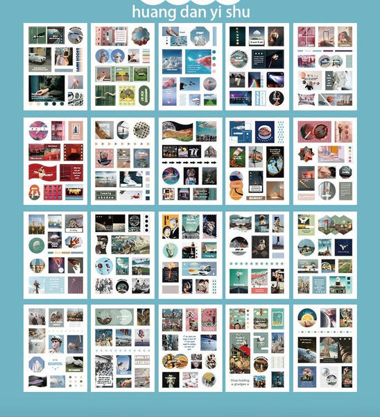 Aesthetic Themed Sticker Booklet - Obsession Designs Co.