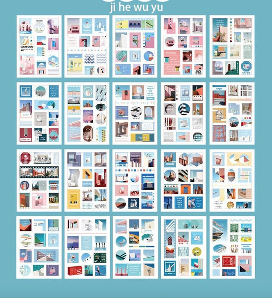 Aesthetic Themed Sticker Booklet - Obsession Designs Co.