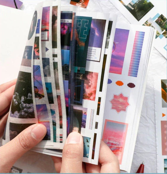 Aesthetic Themed Sticker Booklet - Obsession Designs Co.