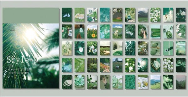 Color Themed Aesthetic Small Sticker Booklet For Scrapbooking - Obsession Designs Co.