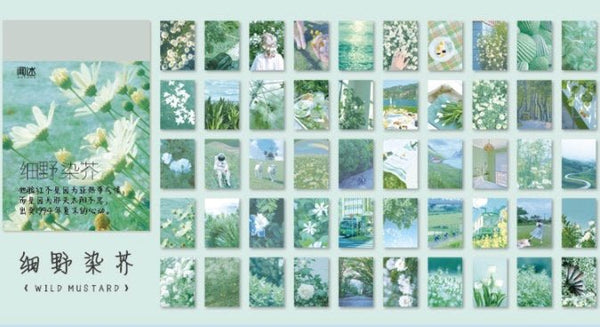 Color Themed Aesthetic Small Sticker Booklet For Scrapbooking V2 - Obsession Designs Co.