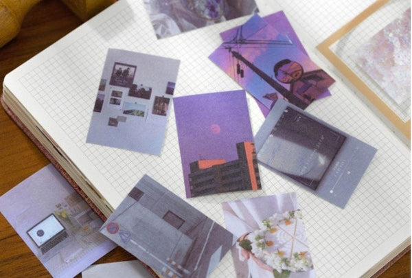 Color Themed Aesthetic Small Sticker Booklet For Scrapbooking V2 - Obsession Designs Co.