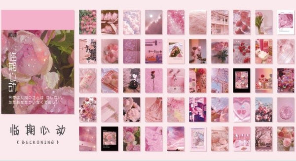 Color Themed Aesthetic Small Sticker Booklet For Scrapbooking V2 - Obsession Designs Co.