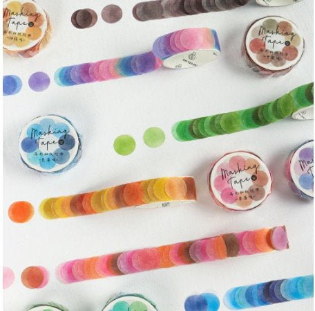 Colorful Dot Washi Tape for Scrapbooking - Obsession Designs Co.