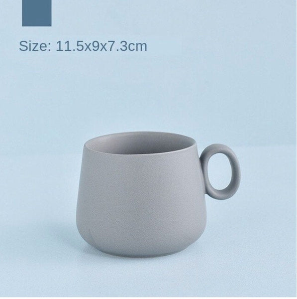 Cute Aesthetic Solid Color Ceramic Teacup/ Coffee Cup/ Mug - Obsession Designs Co.