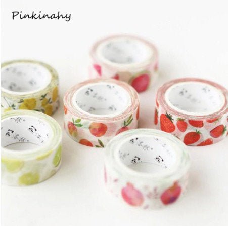 Fruit Washi Tape for Scrapbooking - Obsession Designs Co.