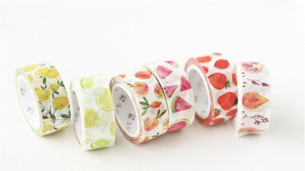 Fruit Washi Tape for Scrapbooking - Obsession Designs Co.