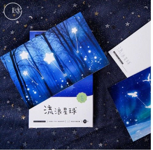 Glowing Dreams Aesthetic - Large LOMO Card for Scrapbooking, Collage, and Mood Board - Obsession Designs Co.