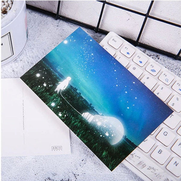 Glowing Dreams Aesthetic - Large LOMO Card for Scrapbooking, Collage, and Mood Board - Obsession Designs Co.