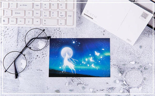 Glowing Dreams Aesthetic - Large LOMO Card for Scrapbooking, Collage, and Mood Board - Obsession Designs Co.