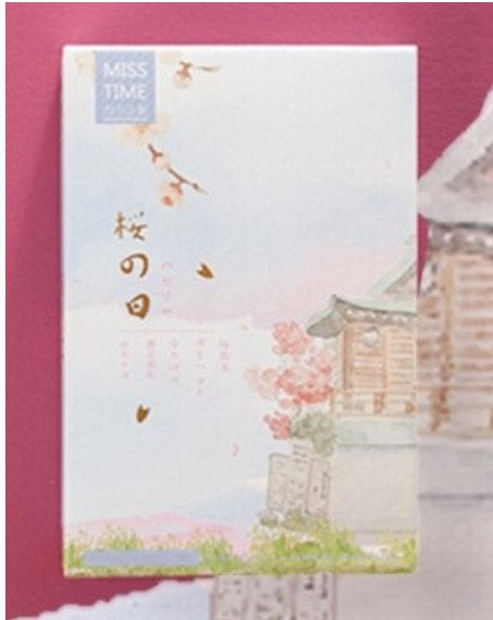Pastel Flower Small LOMO Card For Scrapbooking - Obsession Designs Co.