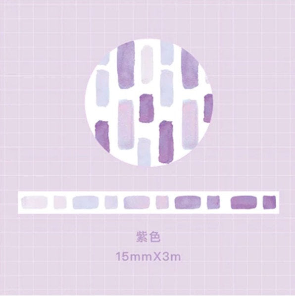 Paint Stroke Aesthetic Washi Tape - Obsession Designs Co.