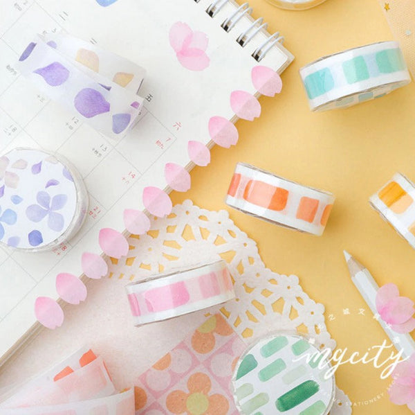 Paint Stroke Aesthetic Washi Tape - Obsession Designs Co.