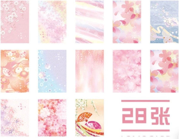 Pastel Flower Small LOMO Card For Scrapbooking - Obsession Designs Co.