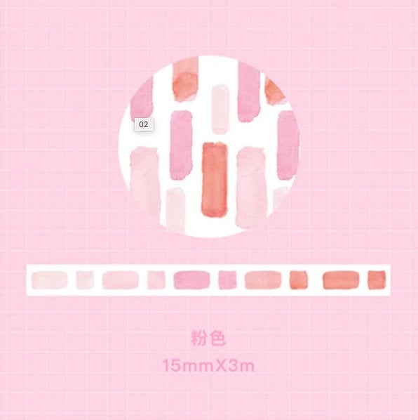 Paint Stroke Aesthetic Washi Tape - Obsession Designs Co.