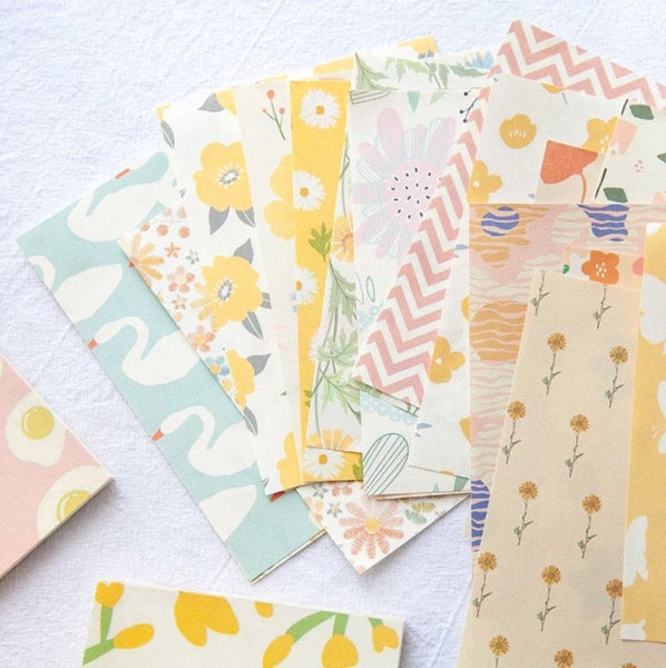 Aesthetic Fancy Paper/ Memo Paper/ Scrapbooking Paper - Obsession Designs Co.