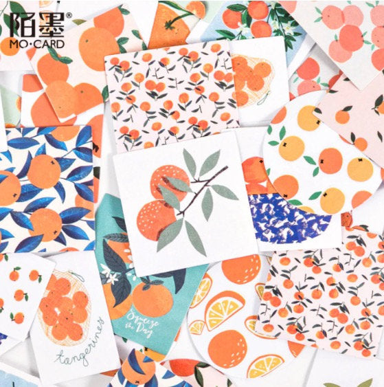 Orange Themed Sticker box - Obsession Designs Co.