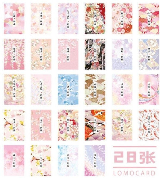 Japanese Pastel Aesthetic - Small LOMO Card for Scrapbooking - Obsession Designs Co.