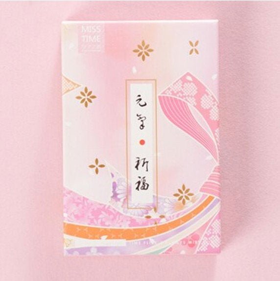 Japanese Pastel Aesthetic - Small LOMO Card for Scrapbooking - Obsession Designs Co.
