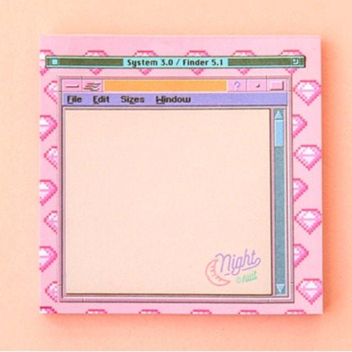 Kawaii Gamer Girl Memo Pad - Obsession Designs Co.