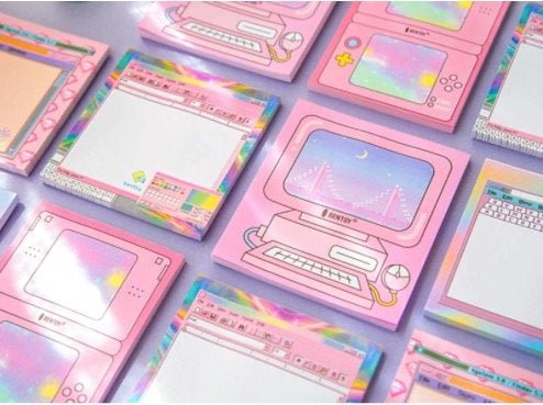 Kawaii Gamer Girl Memo Pad - Obsession Designs Co.