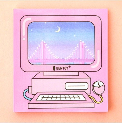 Kawaii Gamer Girl Memo Pad - Obsession Designs Co.