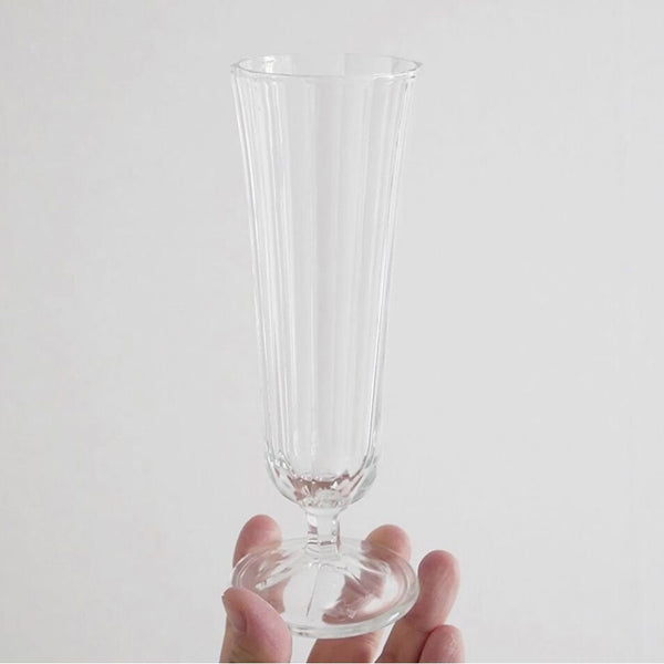 Korean Style Heavy Champagne Glass - Obsession Designs Co.