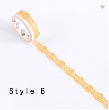Lace Border Washi Tape - Obsession Designs Co.