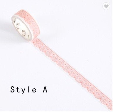 Lace Border Washi Tape - Obsession Designs Co.