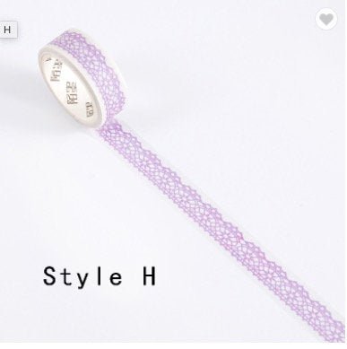 Lace Border Washi Tape - Obsession Designs Co.