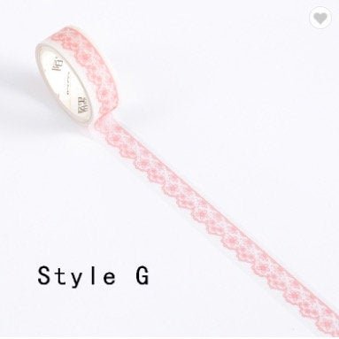 Lace Border Washi Tape - Obsession Designs Co.