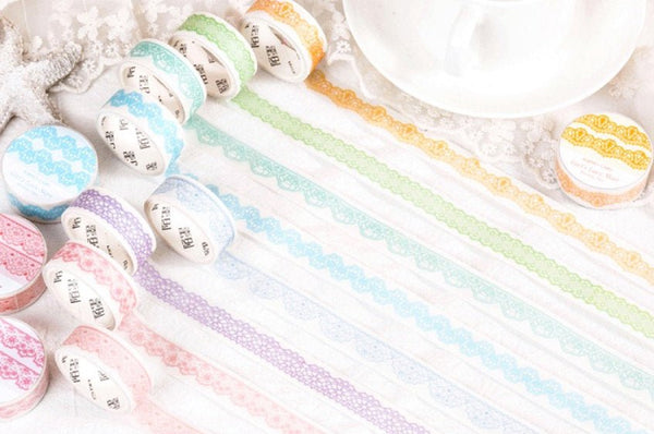 Lace Border Washi Tape - Obsession Designs Co.
