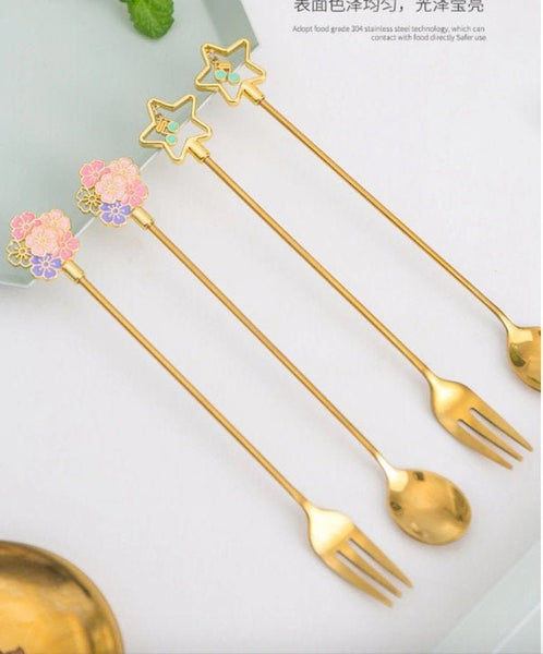 Magical Wand Spoon and Fork - Obsession Designs Co.