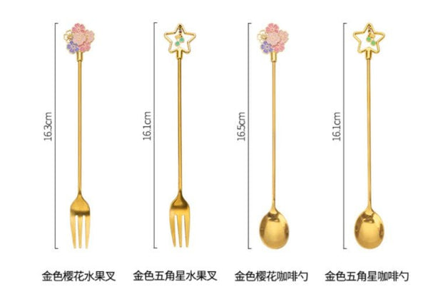 Magical Wand Spoon and Fork - Obsession Designs Co.