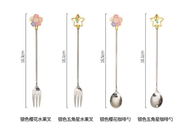 Magical Wand Spoon and Fork - Obsession Designs Co.