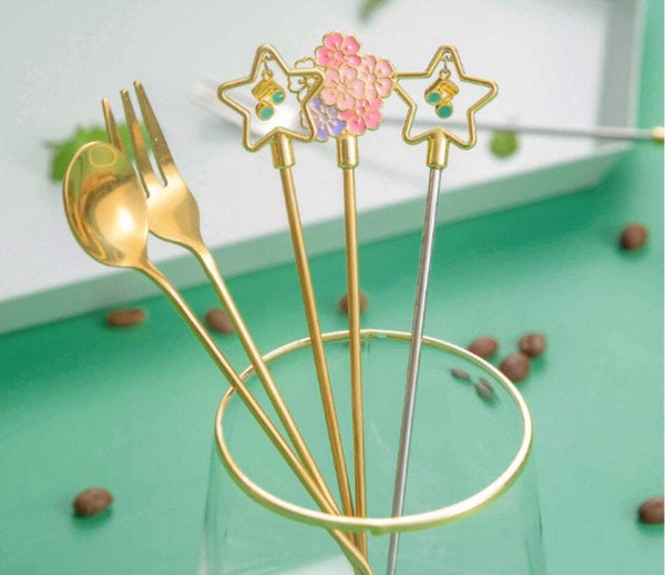 Magical Wand Spoon and Fork - Obsession Designs Co.