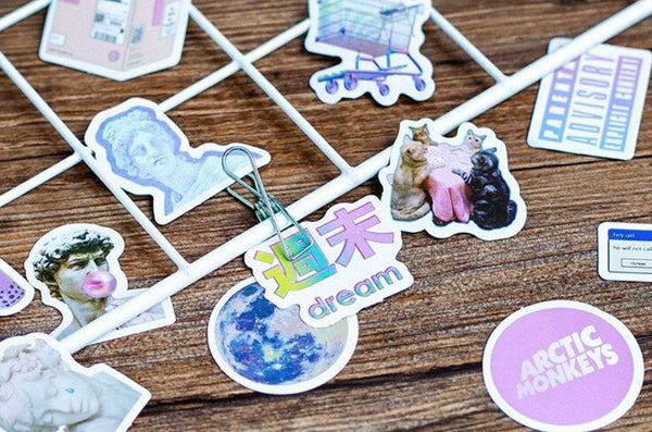Mini Graphic Aesthetic Sticker Box - Obsession Designs Co.