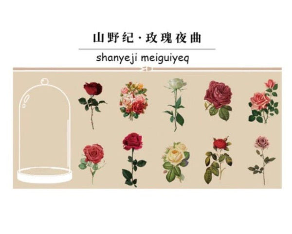 PET Flower Sticker with Frame - Obsession Designs Co.