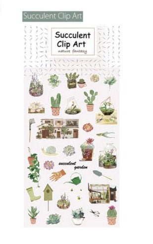 Retro Aesthetic Paper Sticker for Scrapbooking - Obsession Designs Co.