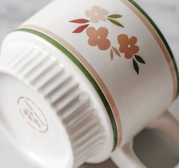 Retro Aesthetic Stackable Printed Ceramic Mug - Obsession Designs Co.