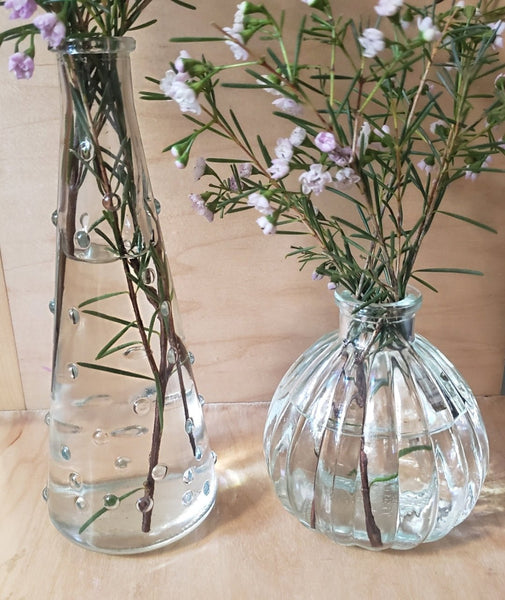 Simple Aesthetic Glass Vase/ Bottle / Home Decor - Obsession Designs Co.