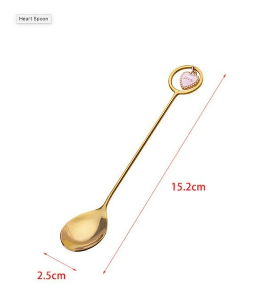 Skinny Charm Aesthetic Spoon and Fork - Obsession Designs Co.