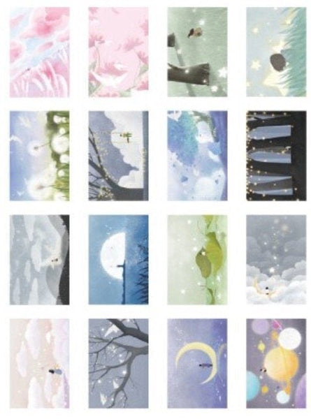 Traveling Dream Small Lomo Card For Scrapbooking - Obsession Designs Co.