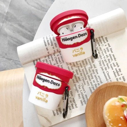 Vanilla Ice Cream Airpod Case - Obsession Designs Co.
